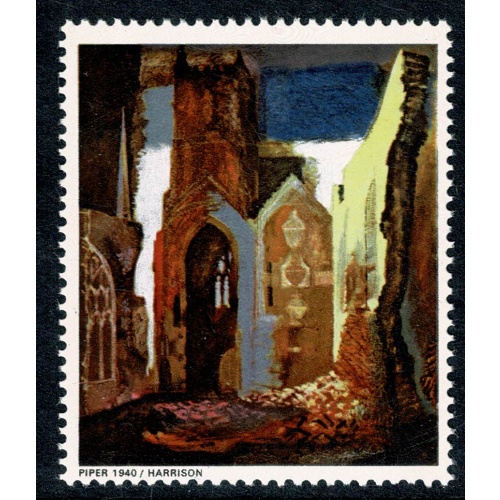 1968 Paintings 1/6. MISSING GOLD. SG 773a